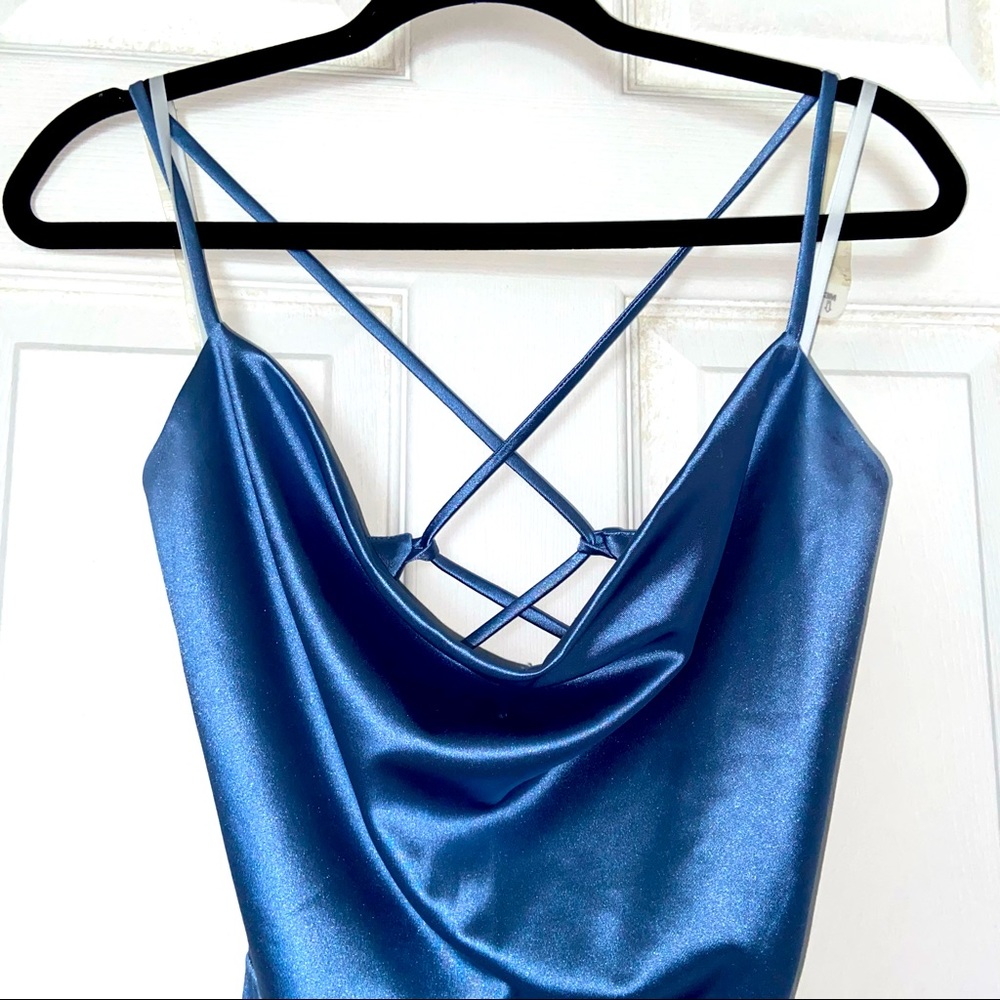 Windsor Long Mermaid blue Dress Medium